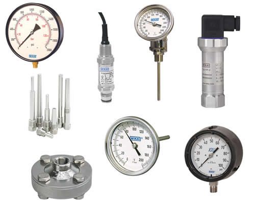 Pressure and Temperature Gauges